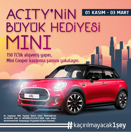 MİNİ COOPER KAZANMA ŞANSI